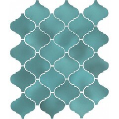Плитка облицовочная Kerama Marazzi Арабески Майолика 300x260x7 мм мозаика бирюза глянцевый