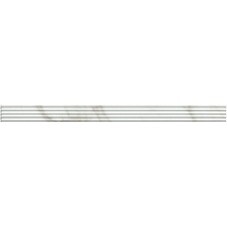 Плитка бордюр Kerama Marazzi Прадо 400x34x9 мм белый структура глянцевый обрезной
