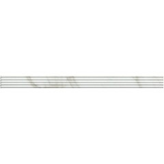 Плитка бордюр Kerama Marazzi Прадо 400x34x9 мм белый структура глянцевый обрезной