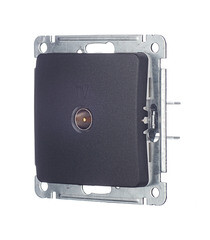 Розетка телевизионная Hegel Master встраиваемая черная (РСТВ-401-08) - фото 3