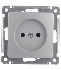 Изображение товара Розетка Hegel Master встраиваемая серебро (РС16-401-06)