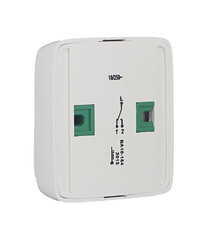 Переключатель Hegel Alfa одноклавишный накладной белый с подсветкой (ВА10-164) - фото 4