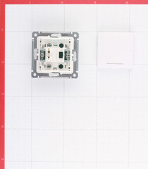 Выключатель Hegel Master одноклавишный встраиваемый белый с подсветкой (ВС10-412) - фото 5