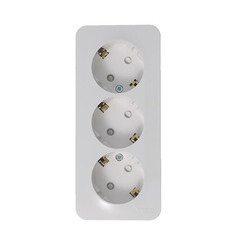 Розетка Systeme Electric Blanca накладная белая со шторками (BLNRA011311) - фото 6