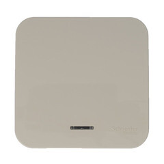 Выключатель Systeme Electric Blanca одноклавишный накладной бежевый с подсветкой (BLNVA101117) - фото 2