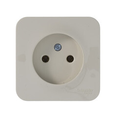 Розетка Systeme Electric Blanca накладная бежевая (BLNRA000117) - фото 2