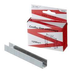 Изображение товара Скобы для степлера тип 140 12 мм (1250 шт.)