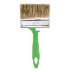 Кисть плоская смешанная щетина пластиковая ручка Wenzo Pro 100х12 мм для антисептиков - фото 4