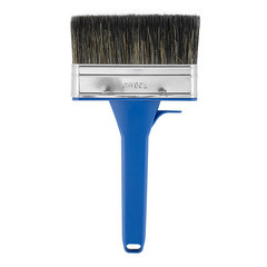 Кисть плоская смешанная щетина пластиковая ручка Wenzo Pro 120х25 мм для красок на водной основе - фото 4