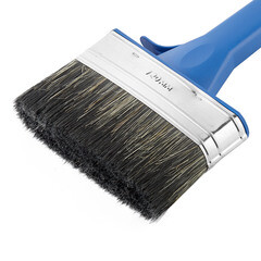 Кисть плоская смешанная щетина пластиковая ручка Wenzo Pro 120х25 мм для красок на водной основе - фото 3