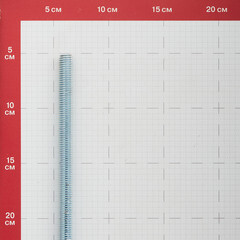 Шпилька резьбовая оцинкованная d14x1000 мм - фото 2