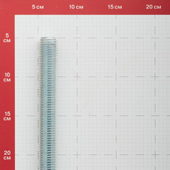 Шпилька резьбовая оцинкованная d24x1000 мм - фото 2