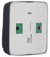 Выключатель Hegel Alfa одноклавишный накладной черный с подсветкой (ВА10-114-08) - фото 5