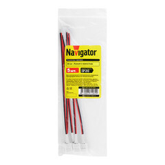 Коннектор для светодиодной ленты SMD 3528 Navigator (71482) 12 В NLSC-8mm-W-PC (5 шт.) - фото 3