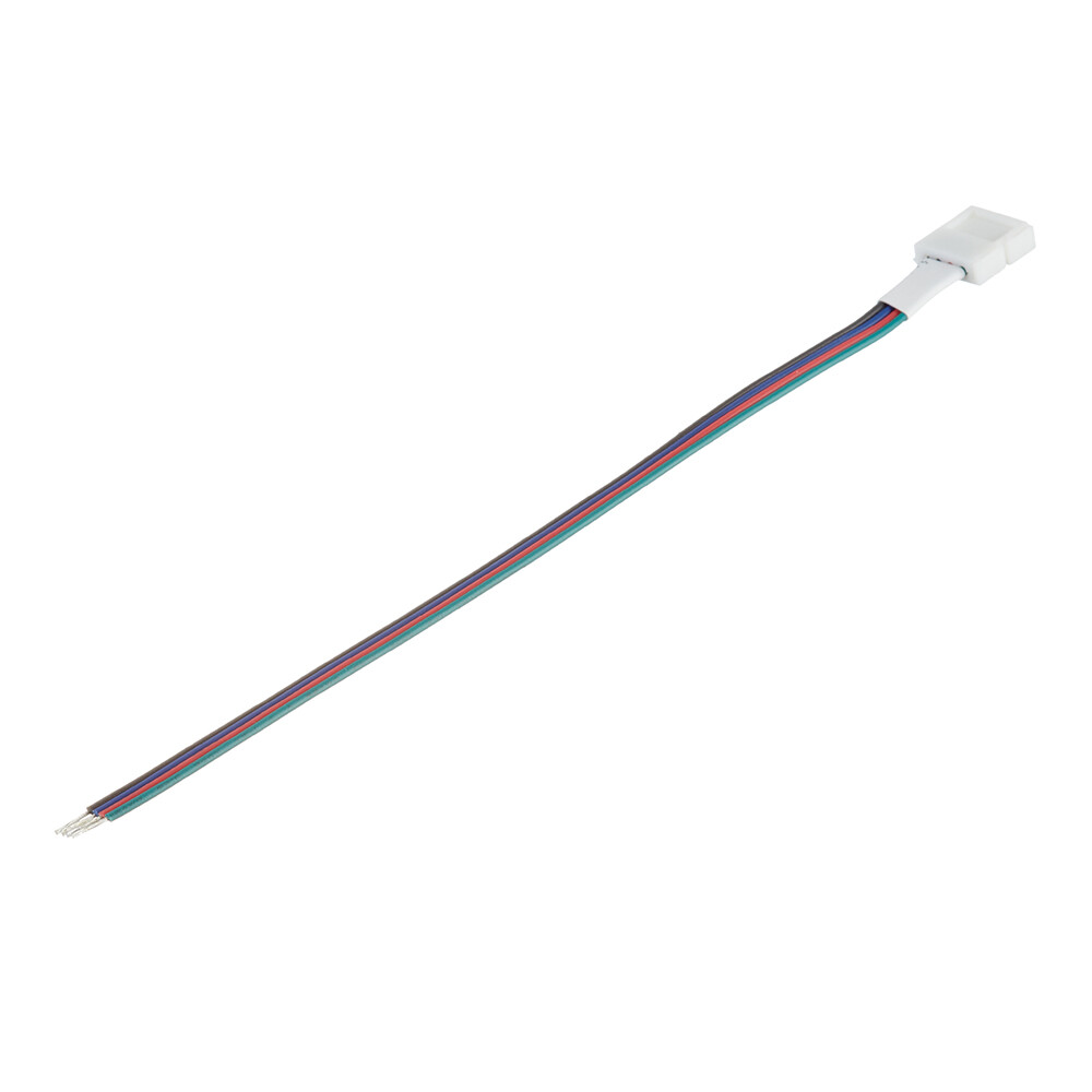 Изображение товара Коннектор для светодиодной ленты SMD 5050 RGB Navigator (71488) 12 В NLSC-RGB10mm-W-PC (5 шт.)