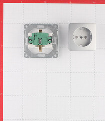 Розетка Hegel Master встраиваемая серебро (РС16-411-06) - фото 4