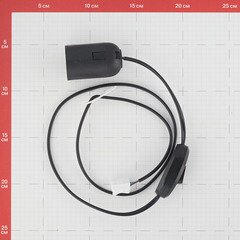 Патрон для лампы E27 Svet ПС 0127 полипропиленовый 880 Вт IP20 подвесной с выключателем (1010-00020/4481/4484) - фото 3