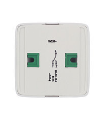 Переключатель Hegel Alfa одноклавишный накладной белый с подсветкой (ВА10-164) - фото 3