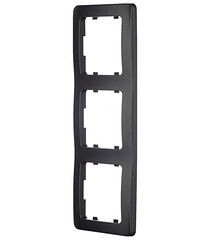 Рамка Hegel Master трехместная черная (Р403-08) - фото 2