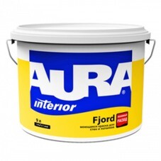 Краска водно-дисперсионная Aura Interior Fjord влагостойкая 2,7 л