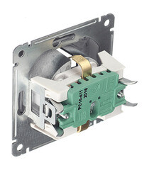 Розетка Hegel Master встраиваемая черная (РС16-411-08) - фото 5