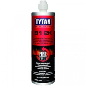 Пена монтажная профессиональная Tytan Professional B1 15 противопожарная терморасширяющаяся двухкомпонентная 380 мл