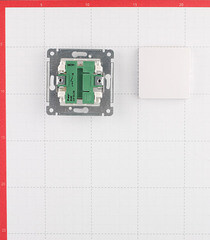 Выключатель Hegel Master одноклавишный встраиваемый белый (ВС10-411) - фото 3