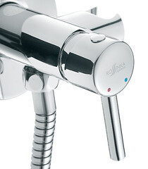 Смеситель с гигиеническим душем встраиваемый Rossinka X со скрытой частью в комплекте хром (X25-51) - фото 2