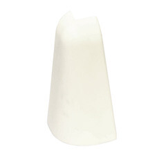 Угол наружный Royal 76 мм №210 для высокого плинтуса белый (2 шт.)