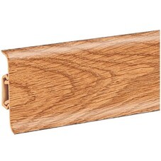 Плинтус пластиковый Rico Leo 56x22x2500 мм №143 дуб луаре