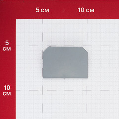 Заглушка Navigator для клеммных колодок 16 кв. мм серая (5 шт.) (612331) - фото 2