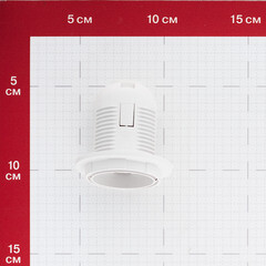 Патрон для лампы E27 UNIVersal M10 термостойкий пластик 1000 Вт IP20 люстровый белый (5560711) - фото 2