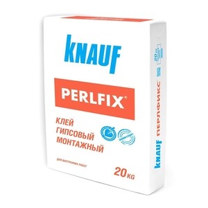 Клей для ПГП, ГКЛ, ГВЛ Knauf Перлфикс гипсовый 20 кг — купить в ...