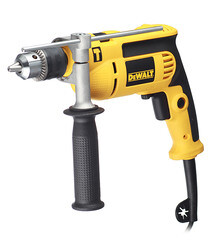 Дрель-шуруповерт сетевая ударная DeWalt Dwd024-in 750 Вт ключевой патрон - фото 2