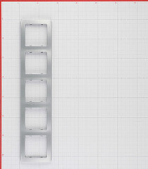 Рамка Hegel Master пятиместная серебро (Р405-06) - фото 3