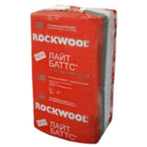 Утеплитель Rockwool Лайт Батс 100х600х1000 мм 3 кв.м