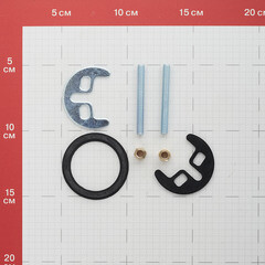 Набор для крепления смесителя Corsa Deco двушточный (691347) - фото 2