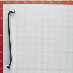 Излив для смесителя плоский Corsa Deco с аэратором 350 мм хром (691353) - фото 4