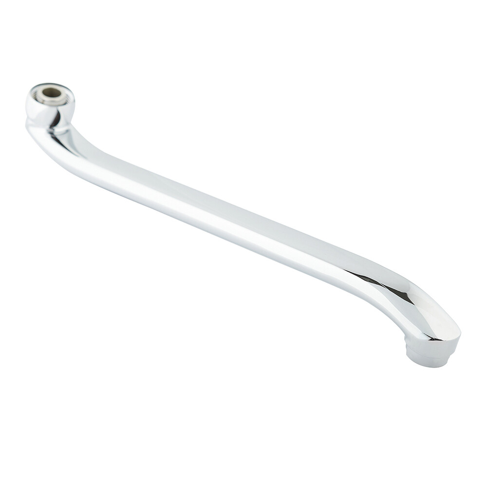 Изображение товара Излив для смесителя плоский Corsa Deco с аэратором 400 мм хром (691354)