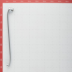 Излив для смесителя плоский Corsa Deco с аэратором 400 мм хром (691354) - фото 2