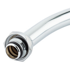 Излив для смесителя c-образный Corsa Deco с аэратором 190 мм хром (691355) - фото 2