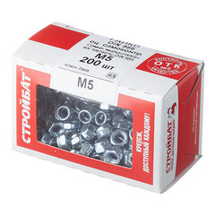 Гайка самоконтрящаяся оцинкованная М5 DIN 985 (200 шт.) - фото 3