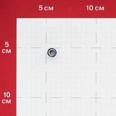 Гайка самоконтрящаяся оцинкованная М6 DIN 985 (200 шт.) - фото 2