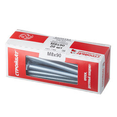 Болт оцинкованный M8x90 мм DIN 933 (20 шт.) - фото 3