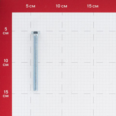 Болт оцинкованный M8x90 мм DIN 933 (20 шт.) - фото 2