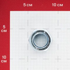 Гайка шестигранная оцинкованная М24 DIN 934 (4 шт.) - фото 2