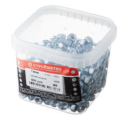 Гайка шестигранная оцинкованная М8 DIN 934 10 (500 шт.) - фото 3