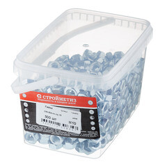 Гайка шестигранная оцинкованная М10 DIN 934 10 (500 шт.) - фото 3