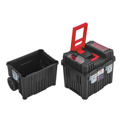 Ящик для инструментов КМ с колесами 450х360х640 мм (HV-4564) - фото 5