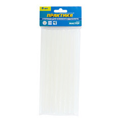 Стержни клеевые Практика 11х200 мм прозрачные 160 г (8 шт.) - фото 3